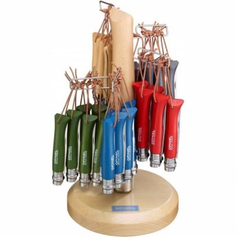 Набор-дисплей 60 шт: нож Opinel №8, нержавеющая сталь, синий/зеленый/красный/серый/бесцветный 001722 Набор-дисплей 60 шт: нож Opinel №8, нержавеющая сталь, синий/зеленый/красный/серый/бесцветный 001722