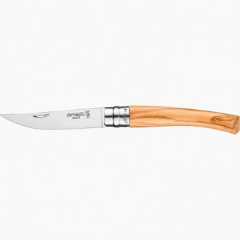 Нож филейный OPINEL №8, нержавеющая сталь, рукоять оливковое дерево Нож филейный OPINEL №8, нержавеющая сталь, рукоять оливковое дерево